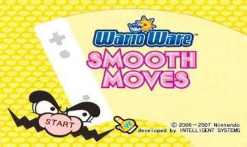 WarioWare - Smooth Moves screen shot title